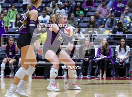 Thumbnail 1 in Neches vs. Harrold (UIL 1A Volleyball Final) photogallery.
