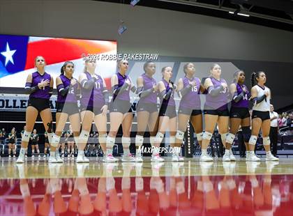 Thumbnail 1 in Neches vs. Harrold (UIL 1A Volleyball Final) photogallery.