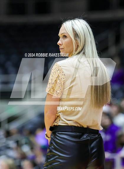Thumbnail 2 in Neches vs. Harrold (UIL 1A Volleyball Final) photogallery.