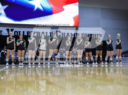 Thumbnail 3 in Neches vs. Harrold (UIL 1A Volleyball Final) photogallery.