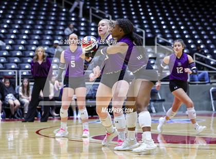 Thumbnail 3 in Neches vs. Harrold (UIL 1A Volleyball Final) photogallery.