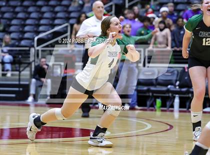 Thumbnail 3 in Neches vs. Harrold (UIL 1A Volleyball Final) photogallery.