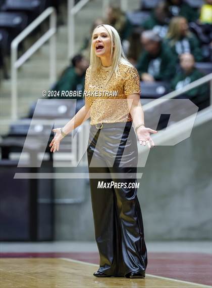 Thumbnail 2 in Neches vs. Harrold (UIL 1A Volleyball Final) photogallery.