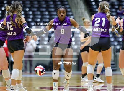Thumbnail 2 in Neches vs. Harrold (UIL 1A Volleyball Final) photogallery.