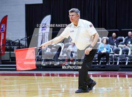 Thumbnail 2 in Neches vs. Harrold (UIL 1A Volleyball Final) photogallery.