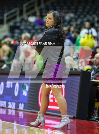Thumbnail 3 in Neches vs. Harrold (UIL 1A Volleyball Final) photogallery.