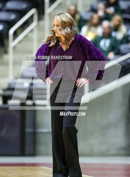 Thumbnail 3 in Neches vs. Harrold (UIL 1A Volleyball Final) photogallery.