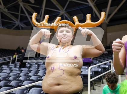 Thumbnail 2 in Neches vs. Harrold (UIL 1A Volleyball Final) photogallery.