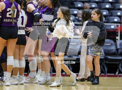 Thumbnail 2 in Neches vs. Harrold (UIL 1A Volleyball Final) photogallery.