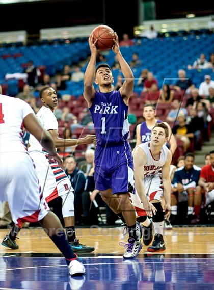 Thumbnail 2 in Dublin vs. College Park (CIF NorCal Regional D2 Final) photogallery.