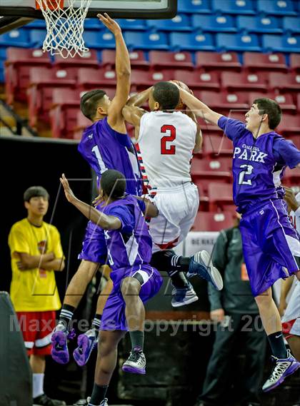 Thumbnail 2 in Dublin vs. College Park (CIF NorCal Regional D2 Final) photogallery.