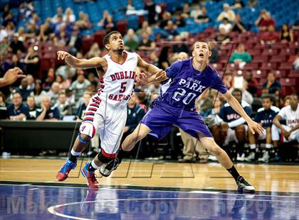 Thumbnail 2 in Dublin vs. College Park (CIF NorCal Regional D2 Final) photogallery.