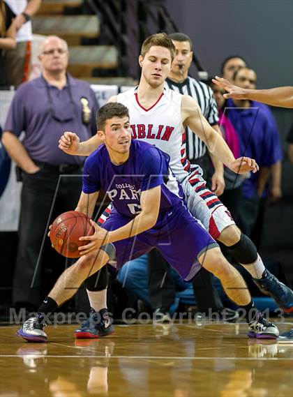 Thumbnail 3 in Dublin vs. College Park (CIF NorCal Regional D2 Final) photogallery.