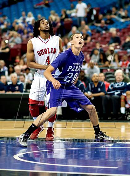 Thumbnail 3 in Dublin vs. College Park (CIF NorCal Regional D2 Final) photogallery.