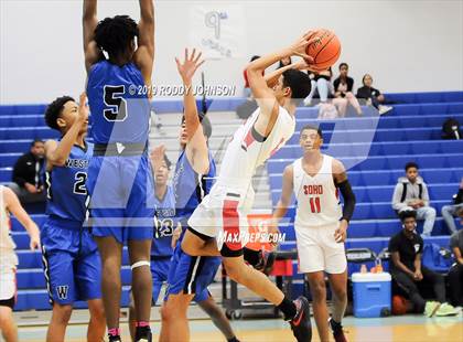 Thumbnail 3 in Westside vs South Houston (McDonald's Texas Invitational) photogallery.