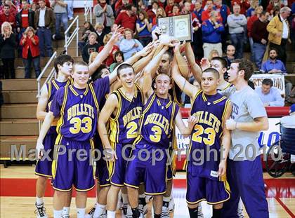 Thumbnail 2 in Pleasant Plains vs Williamsville (Sangamon County Championship) photogallery.