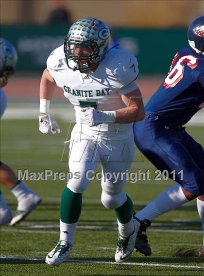 Thumbnail 3 in Granite Bay vs. Pleasant Grove (CIF SJS D1 Final) photogallery.
