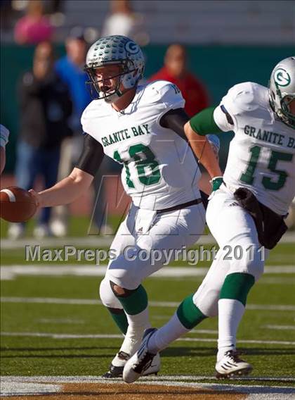 Thumbnail 3 in Granite Bay vs. Pleasant Grove (CIF SJS D1 Final) photogallery.