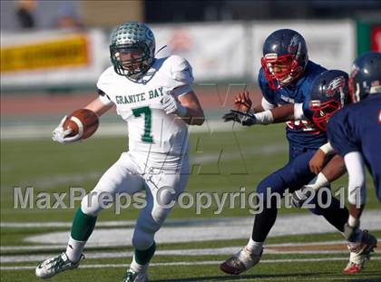 Thumbnail 2 in Granite Bay vs. Pleasant Grove (CIF SJS D1 Final) photogallery.