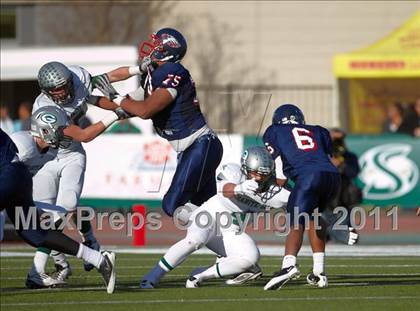 Thumbnail 3 in Granite Bay vs. Pleasant Grove (CIF SJS D1 Final) photogallery.