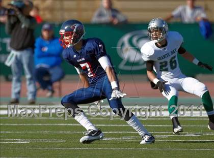 Thumbnail 2 in Granite Bay vs. Pleasant Grove (CIF SJS D1 Final) photogallery.