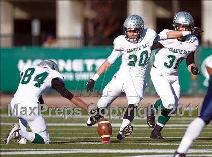 Thumbnail 2 in Granite Bay vs. Pleasant Grove (CIF SJS D1 Final) photogallery.