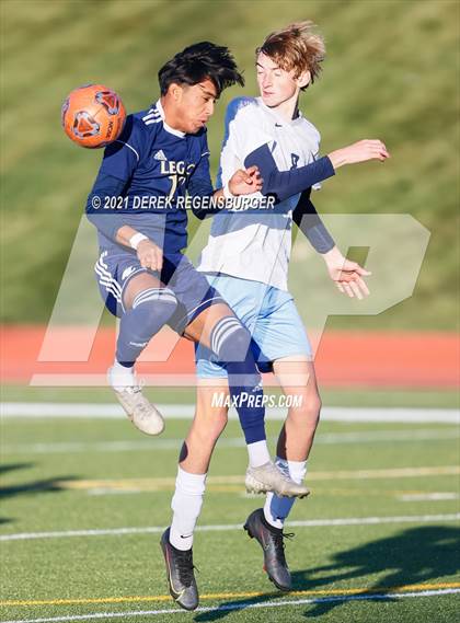 Thumbnail 1 in Ralston Valley vs Legacy (CHSAA 5A Playoff Rd 1) photogallery.
