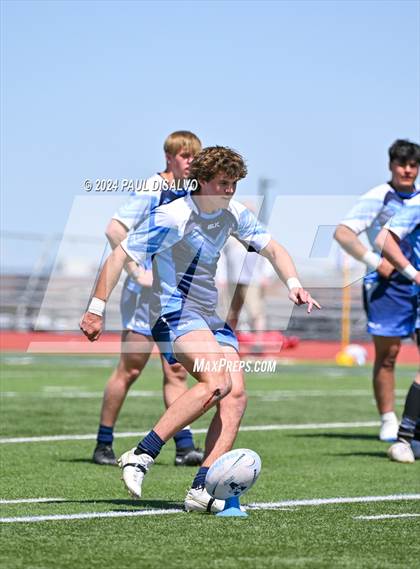 Thumbnail 1 in CS Falcons vs Valor Christian Co-Op photogallery.