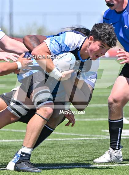 Thumbnail 3 in CS Falcons vs Valor Christian Co-Op photogallery.