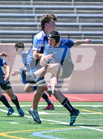 Thumbnail 3 in CS Falcons vs Valor Christian Co-Op photogallery.