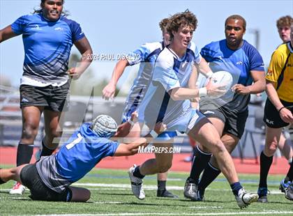 Thumbnail 3 in CS Falcons vs Valor Christian Co-Op photogallery.