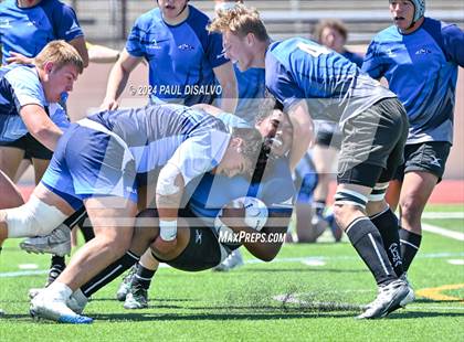 Thumbnail 1 in CS Falcons vs Valor Christian Co-Op photogallery.