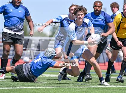 Thumbnail 1 in CS Falcons vs Valor Christian Co-Op photogallery.
