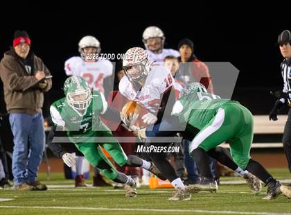 Thumbnail 2 in Morrisville-Eaton vs Pembroke (NYSPHSAA Regional Final 8-Man) photogallery.