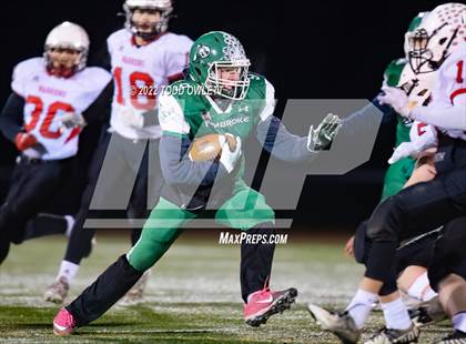 Thumbnail 1 in Morrisville-Eaton vs Pembroke (NYSPHSAA Regional Final 8-Man) photogallery.