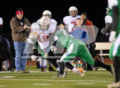 Thumbnail 1 in Morrisville-Eaton vs Pembroke (NYSPHSAA Regional Final 8-Man) photogallery.