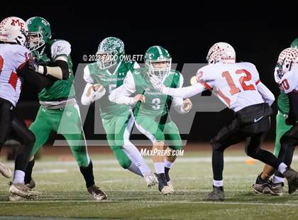 Thumbnail 3 in Morrisville-Eaton vs Pembroke (NYSPHSAA Regional Final 8-Man) photogallery.