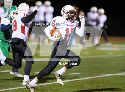 Thumbnail 1 in Morrisville-Eaton vs Pembroke (NYSPHSAA Regional Final 8-Man) photogallery.