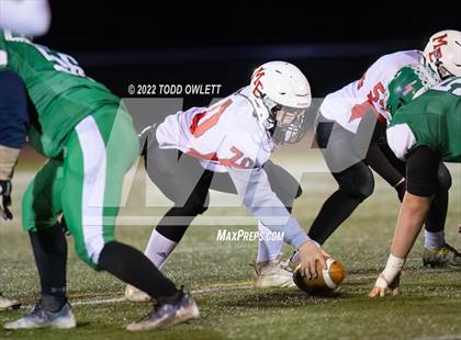 Thumbnail 2 in Morrisville-Eaton vs Pembroke (NYSPHSAA Regional Final 8-Man) photogallery.