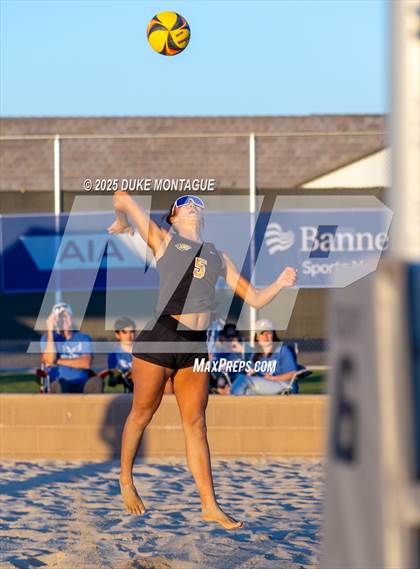 Thumbnail 2 in Saguaro vs. Gilbert Christian (AIA Pairs D-II Finals) photogallery.