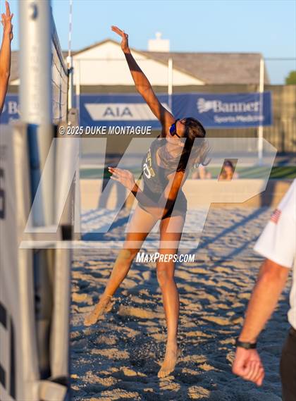 Thumbnail 1 in Saguaro vs. Gilbert Christian (AIA Pairs D-II Finals) photogallery.