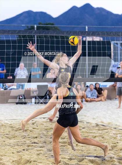 Thumbnail 1 in Saguaro vs. Gilbert Christian (AIA Pairs D-II Finals) photogallery.