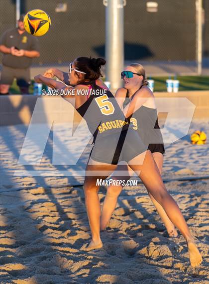 Thumbnail 2 in Saguaro vs. Gilbert Christian (AIA Pairs D-II Finals) photogallery.
