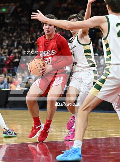 Thumbnail 1 in Denver East vs. Mountain Vista (CHSAA 6A Final 4) photogallery.