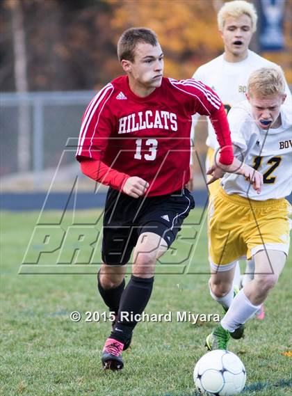 Thumbnail 3 in Bow vs Hillsboro-Deering (NHIAA Division 3 Quarterfinal) photogallery.