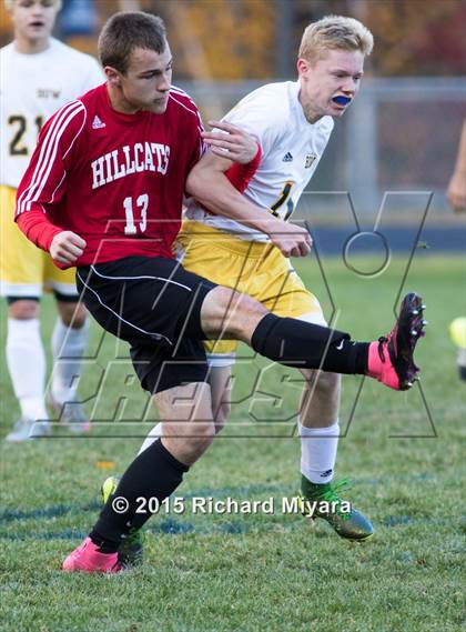 Thumbnail 3 in Bow vs Hillsboro-Deering (NHIAA Division 3 Quarterfinal) photogallery.