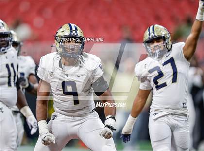 Thumbnail 1 in Thomas County Central vs. Woodward Academy (GHSA 6A Championship) photogallery.