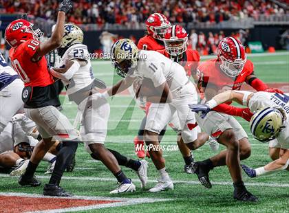 Thumbnail 1 in Thomas County Central vs. Woodward Academy (GHSA 6A Championship) photogallery.