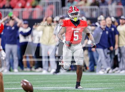 Thumbnail 1 in Thomas County Central vs. Woodward Academy (GHSA 6A Championship) photogallery.