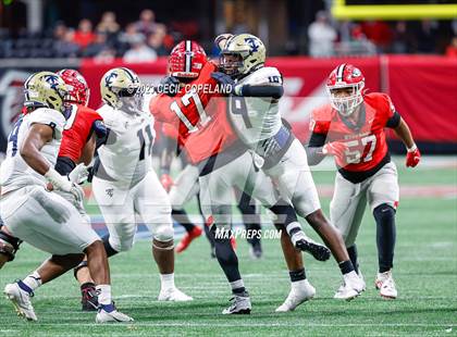 Thumbnail 2 in Thomas County Central vs. Woodward Academy (GHSA 6A Championship) photogallery.